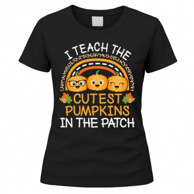 Halloween Teacher: Guide the Adorable Patch Pumpkins Women's T-Shirt