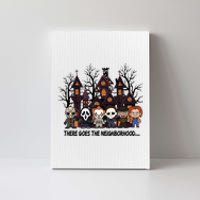 Halloween There Goes The Neighborhood Horror Characters Canvas