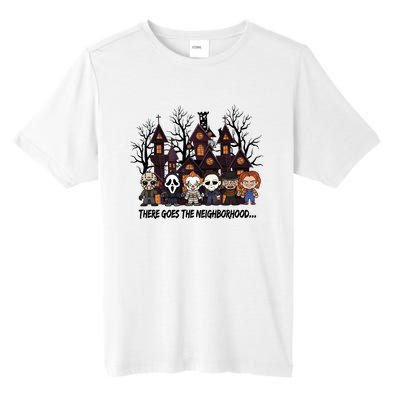 Halloween There Goes The Neighborhood Horror Characters Tall Fusion ChromaSoft Performance T-Shirt