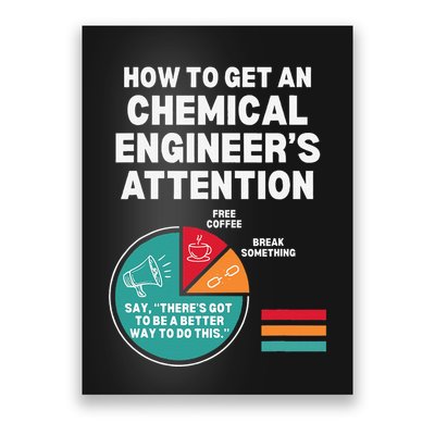 How To Get Engineers Attention Funny Chemical Engineering Poster