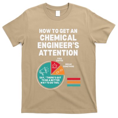 How To Get Engineers Attention Funny Chemical Engineering T-Shirt