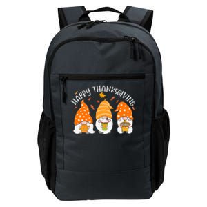 Happy Thanksgiving Gnome Festive Holiday Daily Commute Backpack