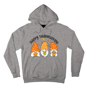 Happy Thanksgiving Gnome Festive Holiday Hoodie