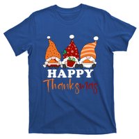 Happy Thanksmas Gnomes Thanksgiving Christmas Great Gift T-Shirt