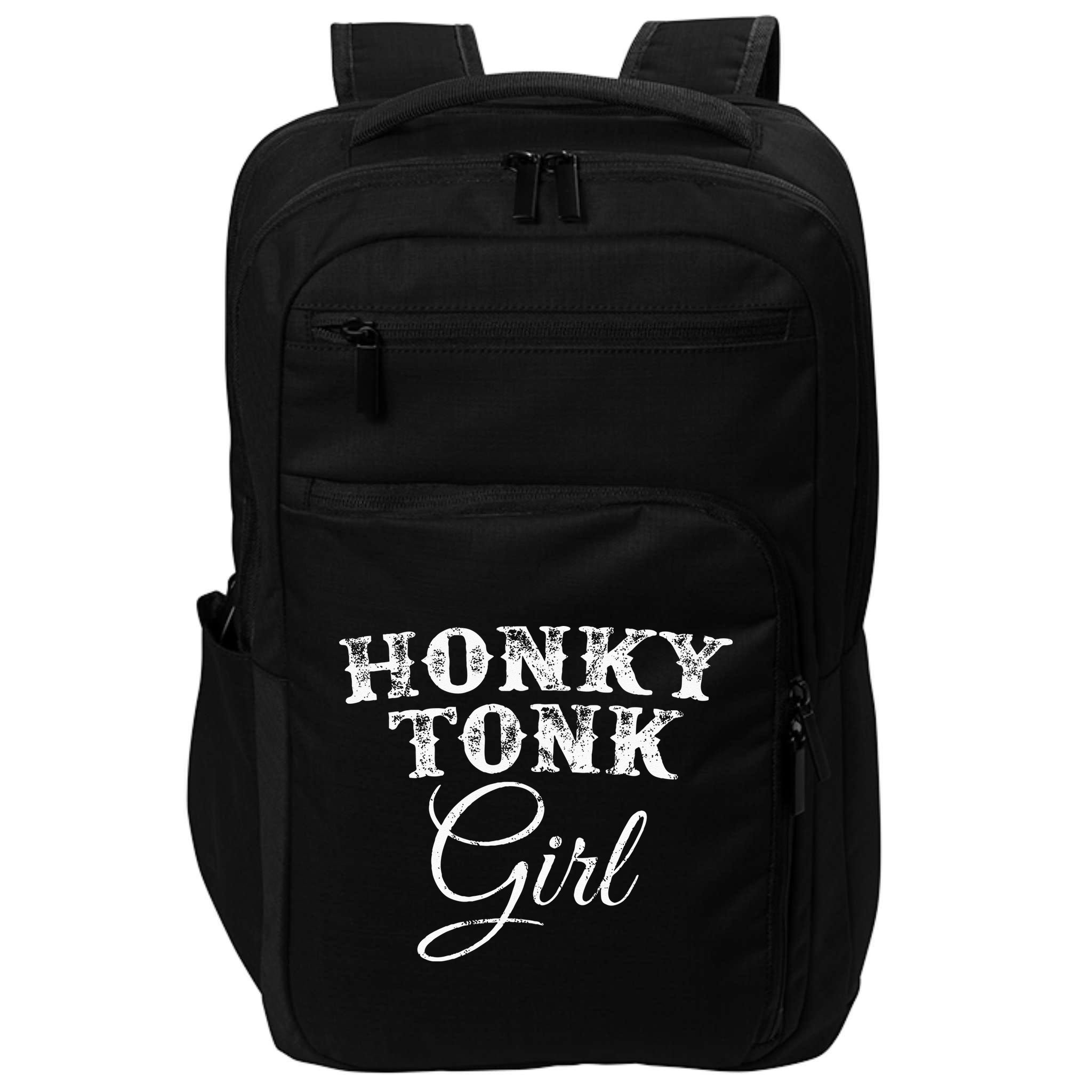 Honky Tonk Girl The Original Country Music Impact Tech Backpack