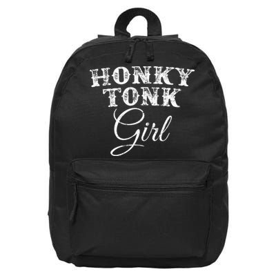 Honky Tonk Girl The Original Country Music 16 in Basic Backpack
