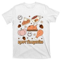 Happy Thanksgiving Groovy Family Thanksgiving Matching Outfits T-Shirt