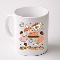 Happy Thanksgiving Groovy Family Thanksgiving Matching Outfits Coffee Mug