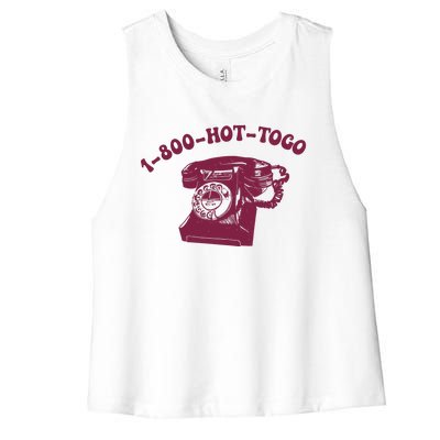 Hot To Go Women's Racerback Cropped Tank