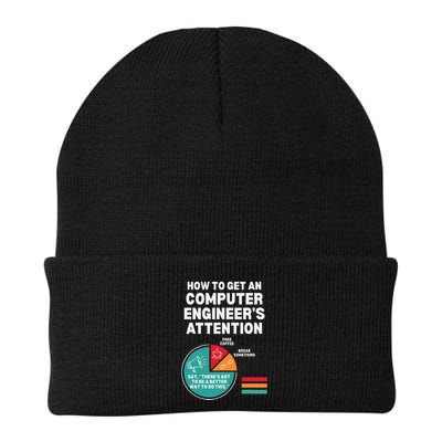 How To Get Engineers Attention Funny Computer Engineering Knit Cap Winter Beanie