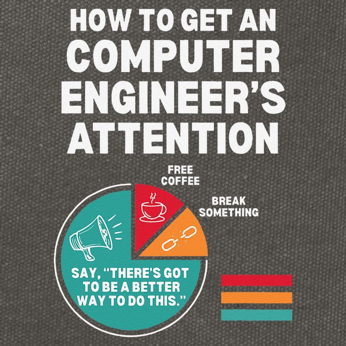 How To Get Engineers Attention Funny Computer Engineering Cotton Canvas Backpack
