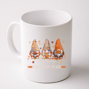 Happy Thanksgiving Gnomes Turkey Day Family Dinner Great Gift Coffee Mug