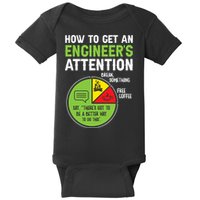 How To Get An Engineer's Attention  Baby Bodysuit