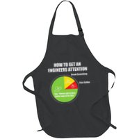 How To Get An Engineers Attention Engineering Full-Length Apron With Pockets