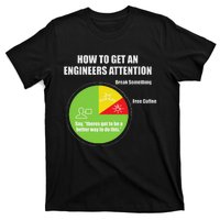 How To Get An Engineers Attention Engineering T-Shirt