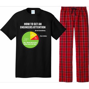 How To Get An Engineers Attention Engineering Pajama Set