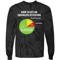 How To Get An Engineers Attention Engineering Tie-Dye Long Sleeve Shirt