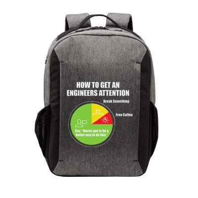 How To Get An Engineers Attention Engineering Vector Backpack