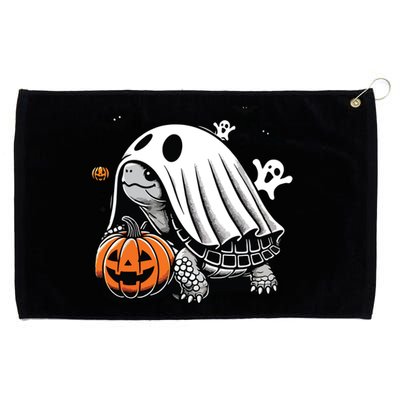 Halloween Turtle Ghost Pumpkin Costume Terrapin Tortoise Grommeted Golf Towel