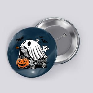 Halloween Turtle Ghost Pumpkin Costume Terrapin Tortoise Button