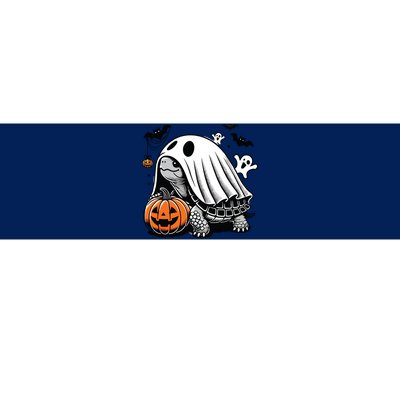 Halloween Turtle Ghost Pumpkin Costume Terrapin Tortoise Bumper Sticker