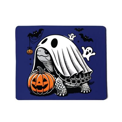 Halloween Turtle Ghost Pumpkin Costume Terrapin Tortoise Mousepad