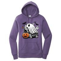 Halloween Turtle Ghost Pumpkin Costume Terrapin Tortoise Women's Pullover Hoodie