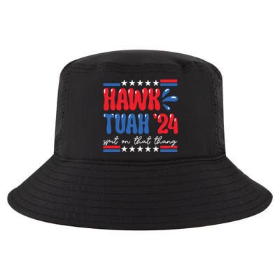 Hawk Tuah Giveem That Hawk Tuah Spit On That Thang Cool Comfort Performance Bucket Hat