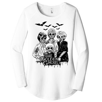 Halloween The Golden Ghouls Zombie Scary Horror Women's Perfect Tri Tunic Long Sleeve Shirt