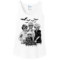 Halloween The Golden Ghouls Zombie Scary Horror Ladies Essential Tank