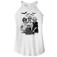 Halloween The Golden Ghouls Zombie Scary Horror Women's Perfect Tri Rocker Tank