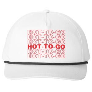 Hot To Go Lesbian Pride Queer Bi Pride Month Sapphic Snapback Five-Panel Rope Hat