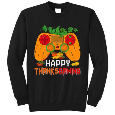 Happy Thanksgiving Gaming Game Controller Fall Pumpkin Lover Sweatshirt