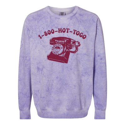 Hot To Go Midwest Princess Colorblast Crewneck Sweatshirt