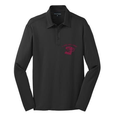 Hot To Go Midwest Princess Silk Touch Performance Long Sleeve Polo