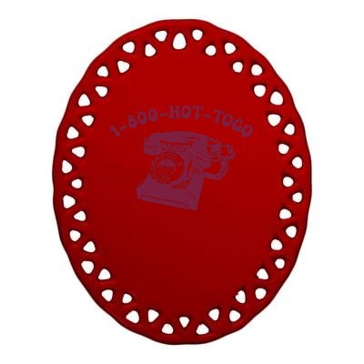 Hot To Go Midwest Princess Ceramic Oval Ornament