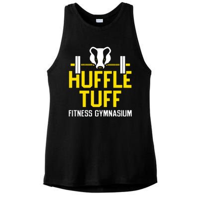 Huffle Tuff Gym Ladies PosiCharge Tri-Blend Wicking Tank