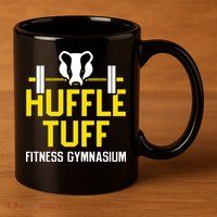 Huffle Tuff Gym 11oz C Handle Ceramic Mug