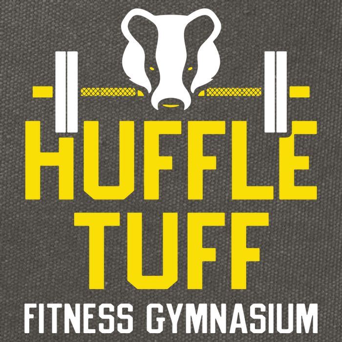 Huffle Tuff Gym Cotton Canvas Backpack
