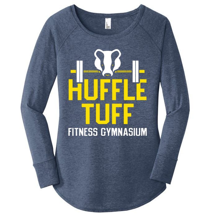 Huffle Tuff Gym Women's Perfect Tri Tunic Long Sleeve Shirt