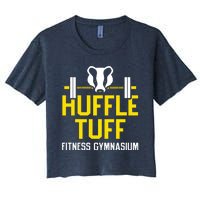 Huffle Tuff Gym Women's Crop Top Tee