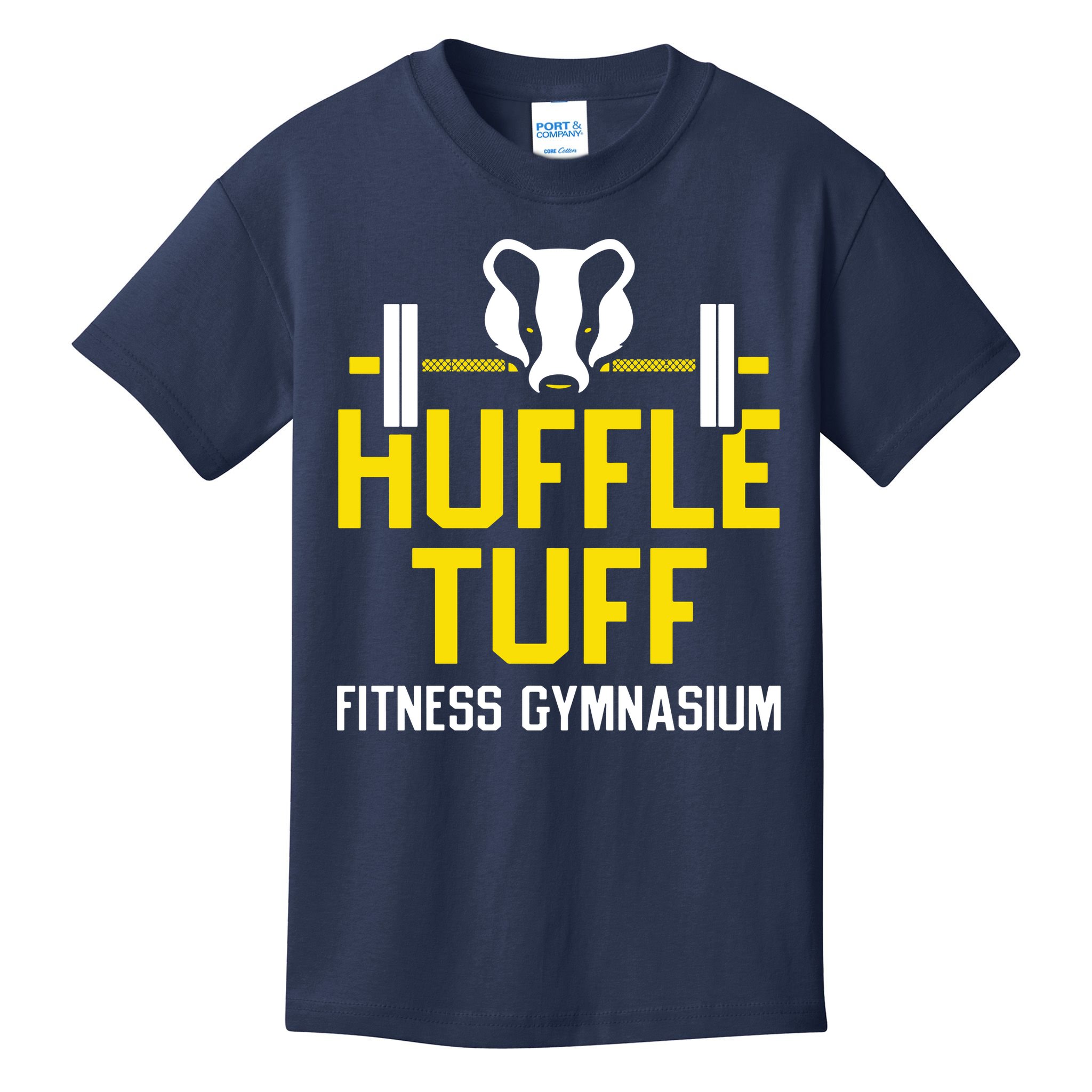 Huffle Tuff Gym Kids T-Shirt