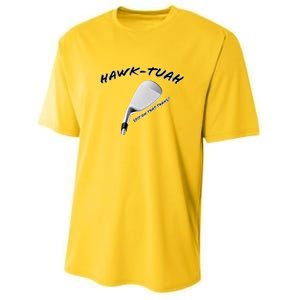 Hawk Tuah Golf Youth Performance Sprint T-Shirt