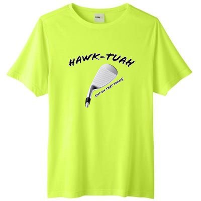 Hawk Tuah Golf Tall Fusion ChromaSoft Performance T-Shirt