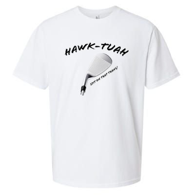 Hawk Tuah Golf Sueded Cloud Jersey T-Shirt