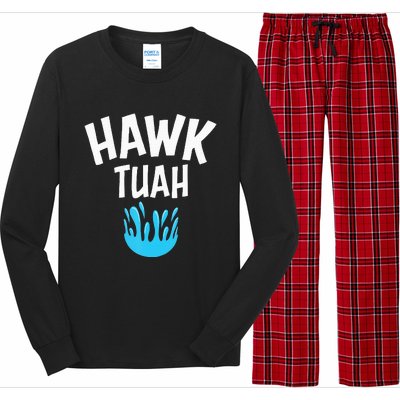 Hawk Tuah Long Sleeve Pajama Set