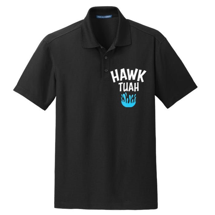 Hawk Tuah Dry Zone Grid Polo