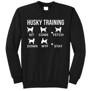 Husky Training Husky Dog Tricks Sweatshirt