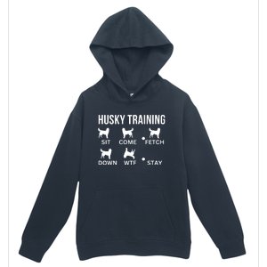 Husky Training Husky Dog Tricks Urban Pullover Hoodie