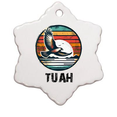 Hawk Tuah Hawk Tush Ceramic Star Ornament